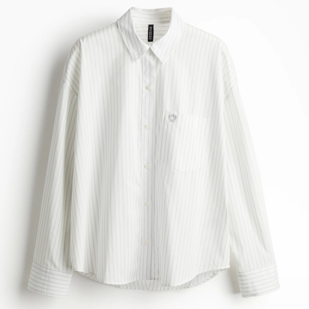 H&M Oversized Cotton Shirt